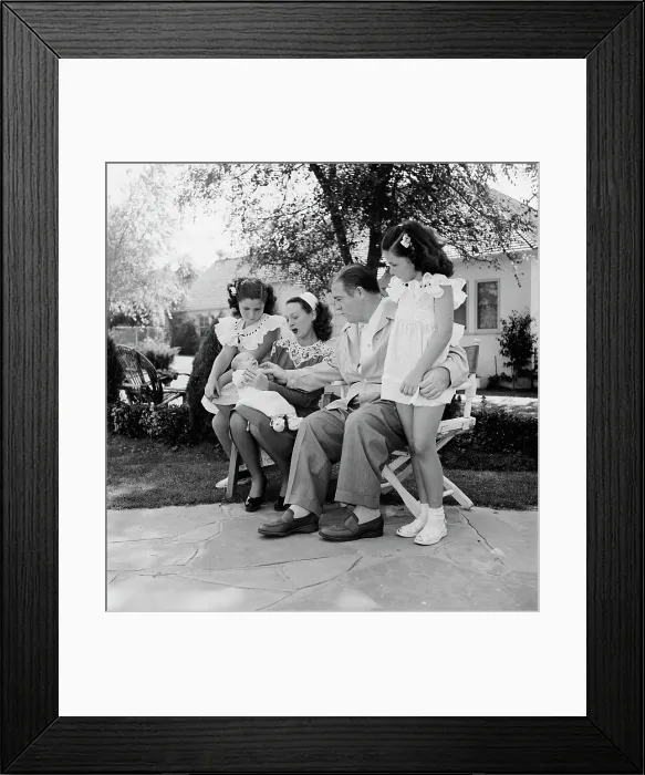 Framed Print : Costello And Family Framed Print : Costello And Family