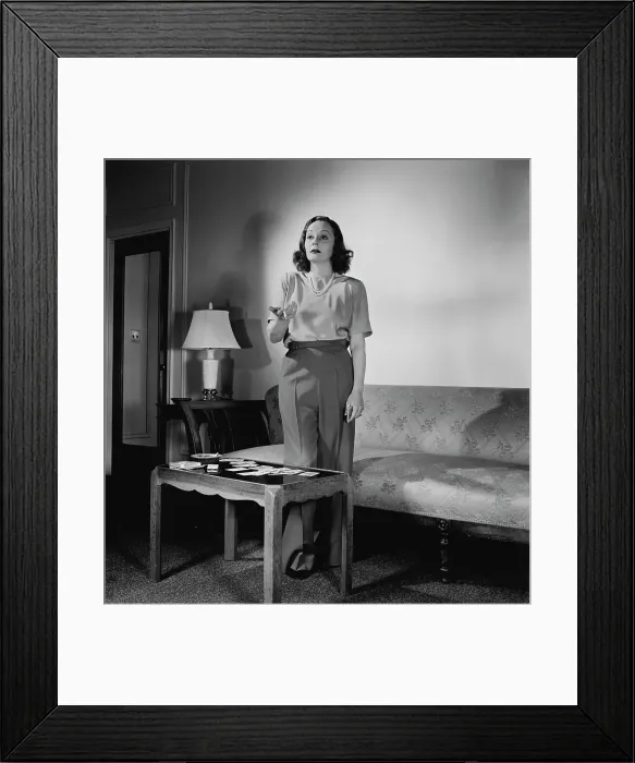 Framed Print : Tallulah Bankhead