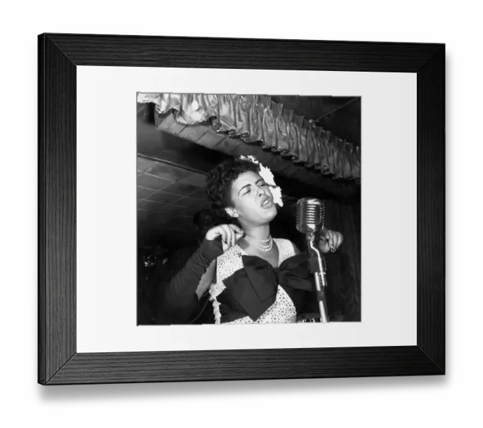 Framed Print : Billie Holiday Framed Print : Billie Holiday