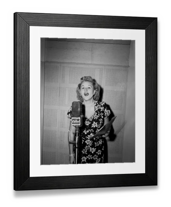 Framed Print : Margaret Whiting Framed Print : Margaret Whiting