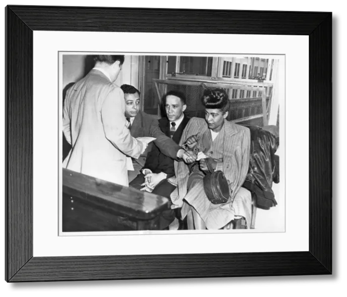 Framed Print : Billie Holiday Arrest Framed Print : Billie Holiday Arrest