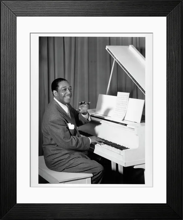 Framed Print : Duke Ellington Performing Framed Print : Duke Ellington Performing