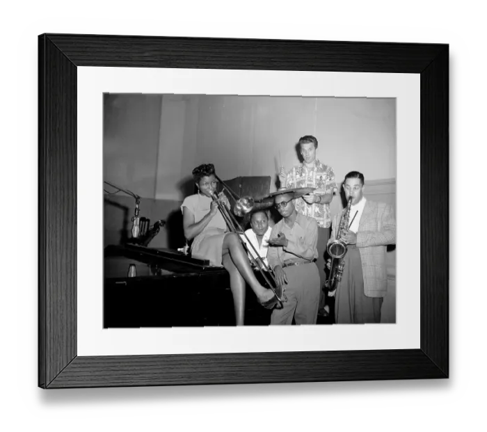 Framed Print : Dexter Gordon Recording Session Framed Print : Dexter Gordon Recording Session