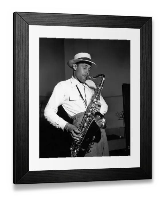 Framed Print : Dexter Gordon Recording At Capitol Records Framed Print : Dexter Gordon Recording At Capitol Records