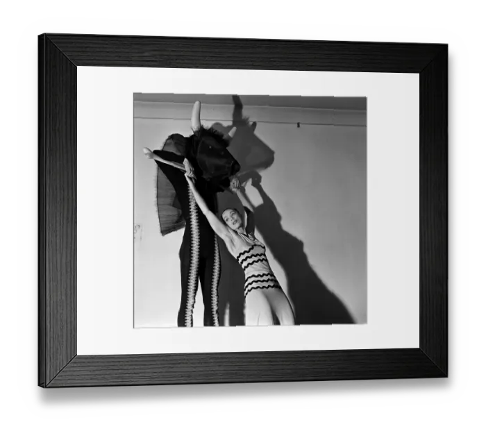 Framed Print : Martha Graham's Errand Of The Maze Framed Print : Martha Graham's Errand Of The Maze