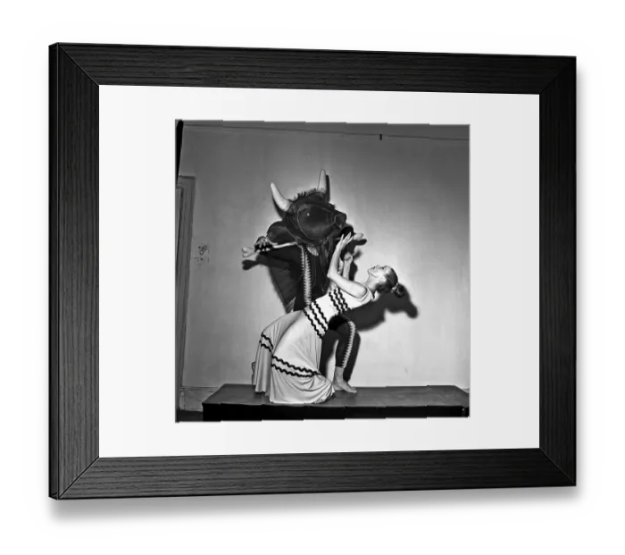 Framed Print : Martha Graham's Errand Of The Maze Framed Print : Martha Graham's Errand Of The Maze