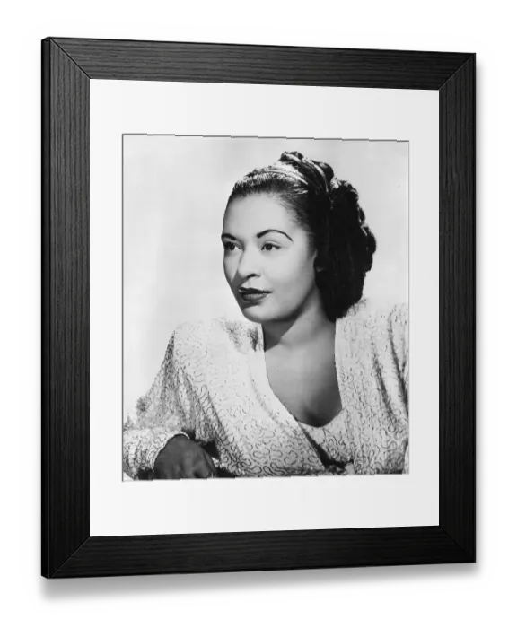 Framed Print : Billie Holiday Portrait Session Framed Print : Billie Holiday Portrait Session
