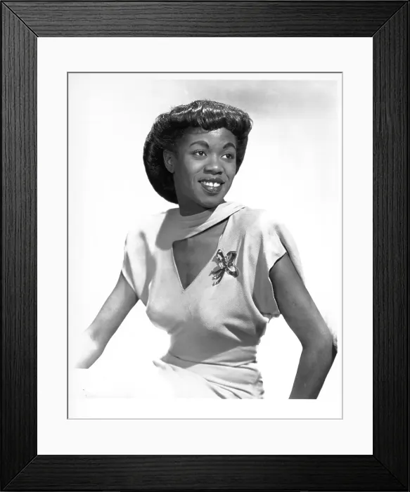 Framed Print : Sarah Vaughan Framed Print : Sarah Vaughan