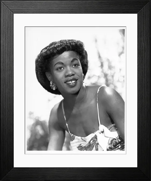 Framed Print : Sarah Vaughan Framed Print : Sarah Vaughan