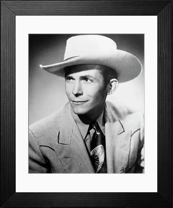 Framed Print : Hank Williams Portrait Session Framed Print : Hank Williams Portrait Session