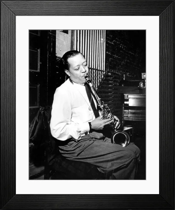 Framed Print : Lester Young Framed Print : Lester Young