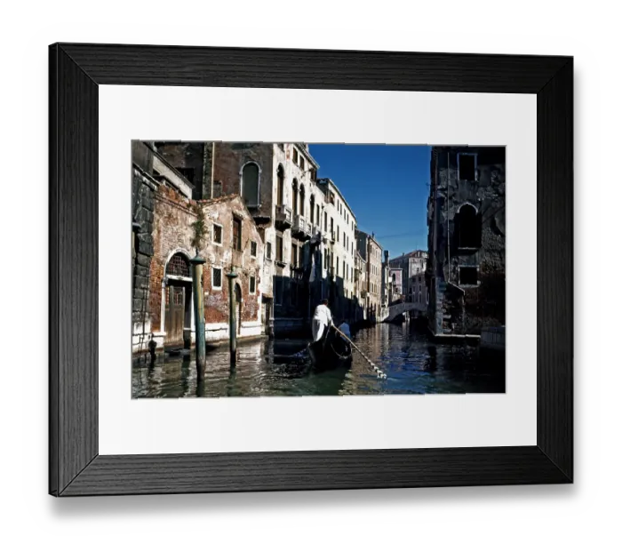 Framed Print : Canals in Venice Framed Print : Canals in Venice