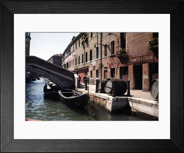 Framed Print : Canals in Venice Framed Print : Canals in Venice