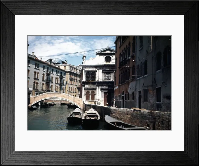 Framed Print : Canals in Venice Framed Print : Canals in Venice