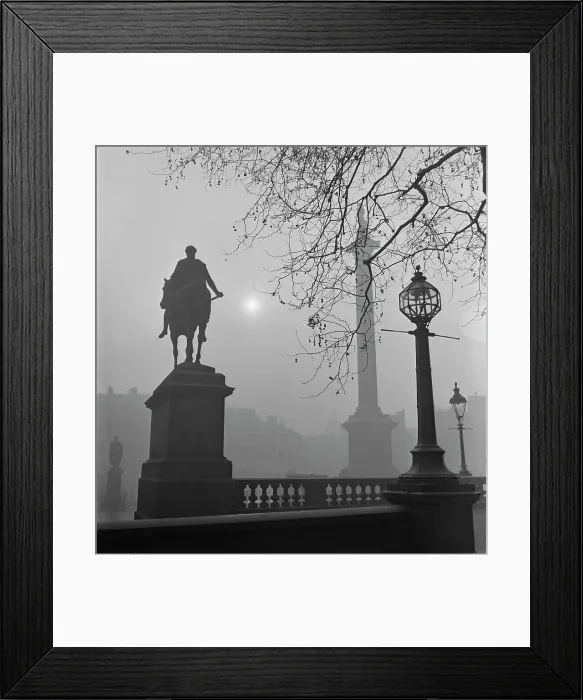 Framed Print : London Fog Framed Print : London Fog