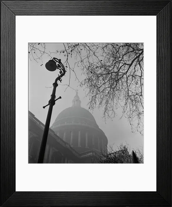 Framed Print : London Fog Framed Print : London Fog