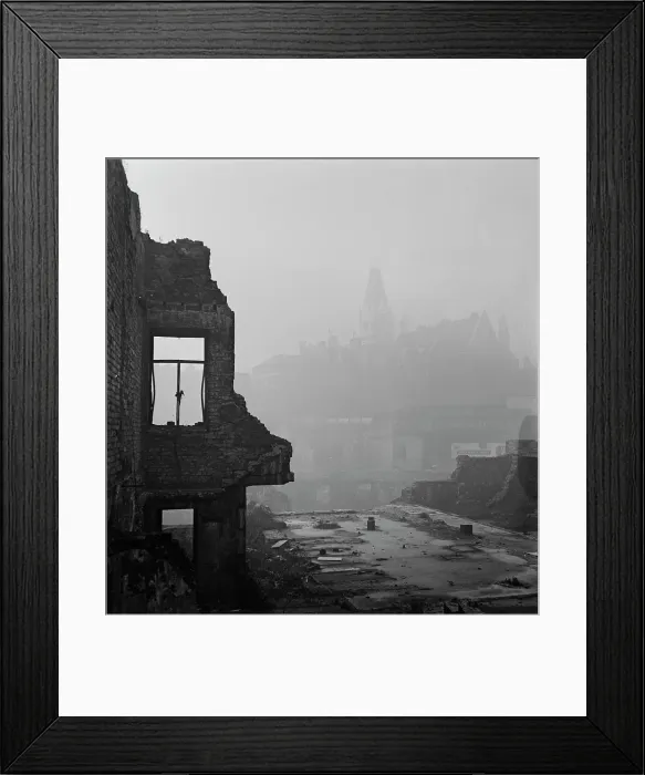 Framed Print : London Fog Framed Print : London Fog