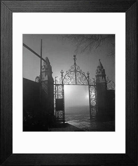 Framed Print : London Fog Framed Print : London Fog