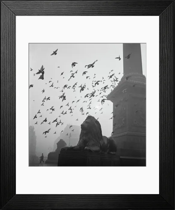 Framed Print : London Fog Framed Print : London Fog