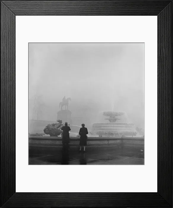 Framed Print : London Fog Framed Print : London Fog