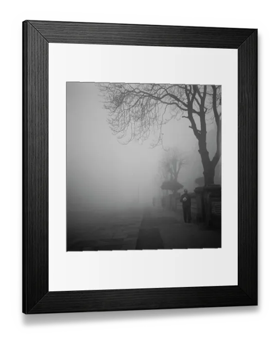 Framed Print : London Fog