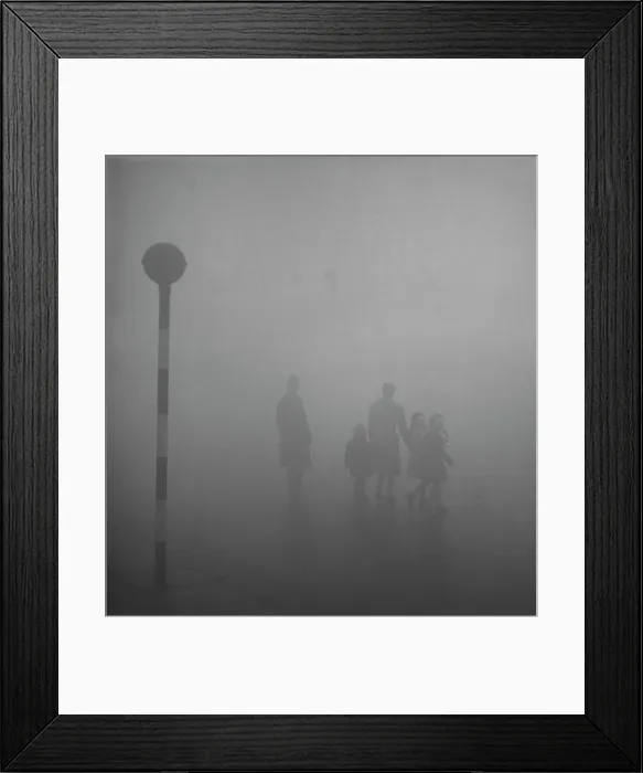 Framed Print : London Fog Framed Print : London Fog