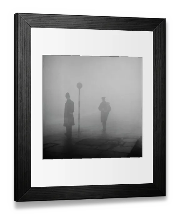 Framed Print : London Fog Framed Print : London Fog