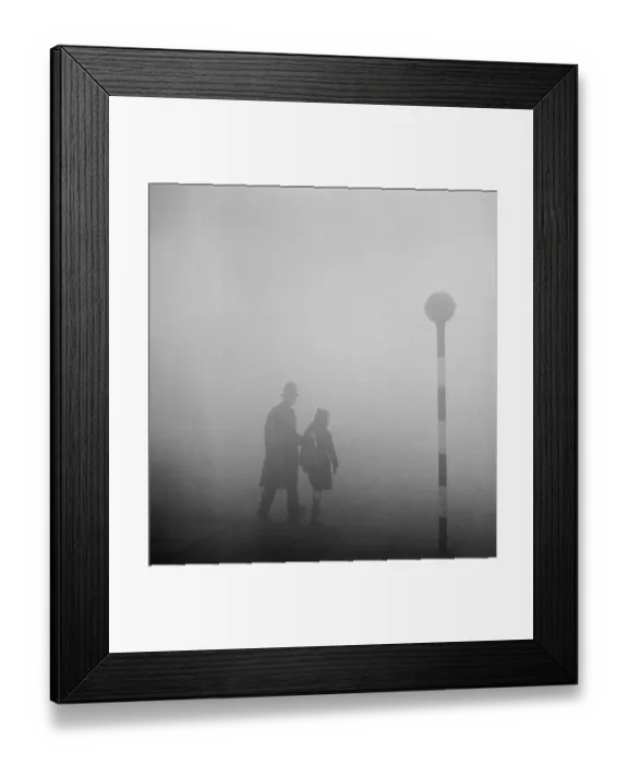 Framed Print : London Fog Framed Print : London Fog