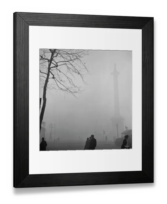 Framed Print : London Fog Framed Print : London Fog