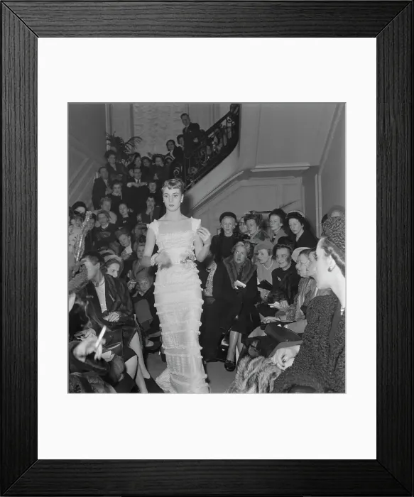 Framed Print : Dior Spring Fashion Framed Print : Dior Spring Fashion
