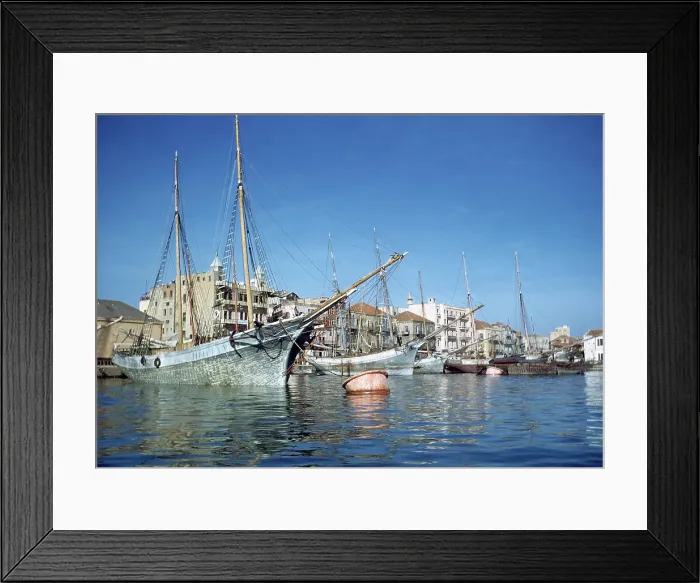 Framed Print : HARBOR IN BEIRUT LEBANON Framed Print : HARBOR IN BEIRUT LEBANON