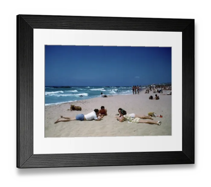 Framed Print : BEIRUT BEACH LEBANON