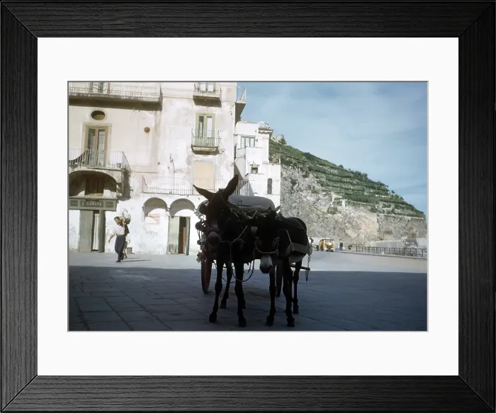 Framed Print : AMALFI ITALY Framed Print : AMALFI ITALY