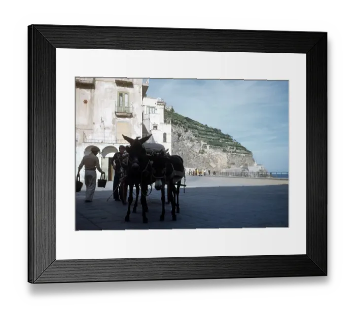 Framed Print : AMALFI ITALY Framed Print : AMALFI ITALY