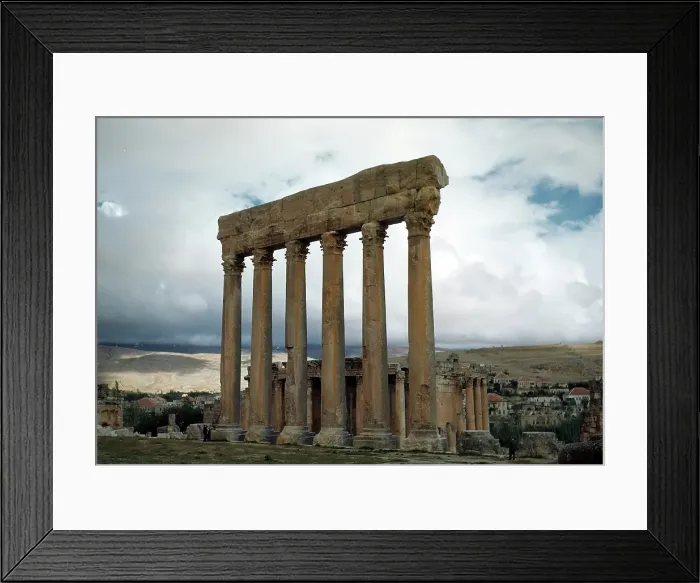 Framed Print : BAALBEK LEBANON Framed Print : BAALBEK LEBANON