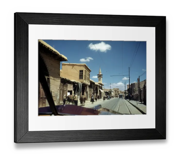 Framed Print : STREET IN DAMASCUS