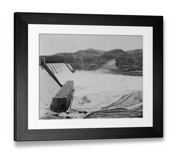 Framed Print : Grand Coulee Dam Framed Print : Grand Coulee Dam