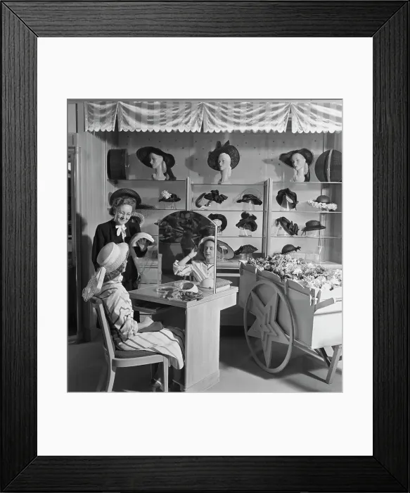 Framed Print : Shopping At Brown's Framed Print : Shopping At Brown's