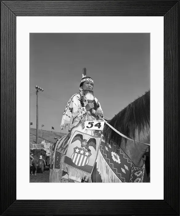 Framed Print : Pow Wow In Washington