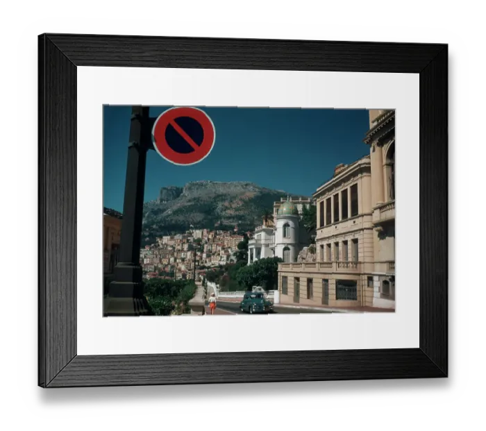 Framed Print : Views Of Monte Carlo