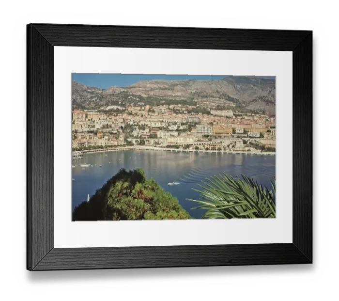 Framed Print : Views Of Monte Carlo Framed Print : Views Of Monte Carlo