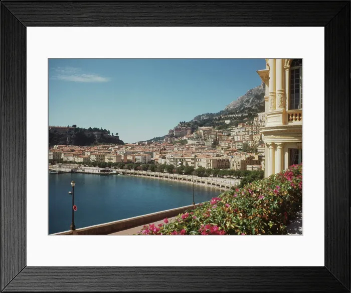 Framed Print : Views Of Monte Carlo Framed Print : Views Of Monte Carlo