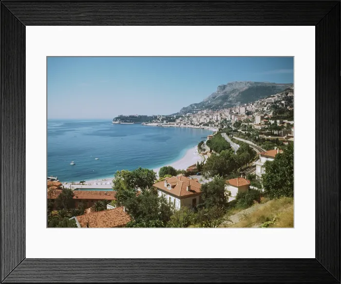Framed Print : Views Of Monte Carlo Framed Print : Views Of Monte Carlo