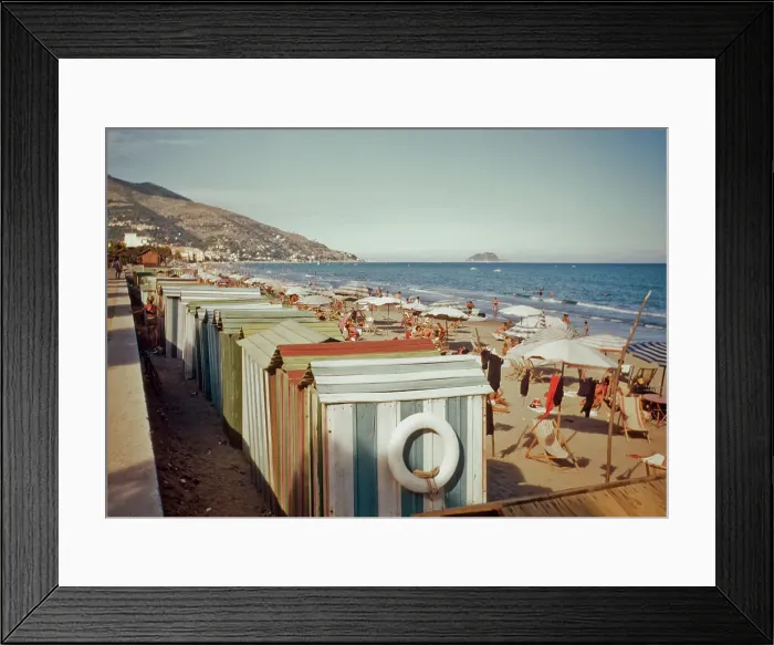 Framed Print : The Italian Riviera Framed Print : The Italian Riviera