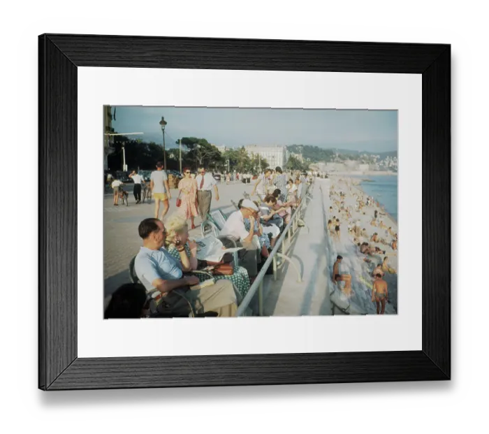 Framed Print : Nice Seafront Framed Print : Nice Seafront