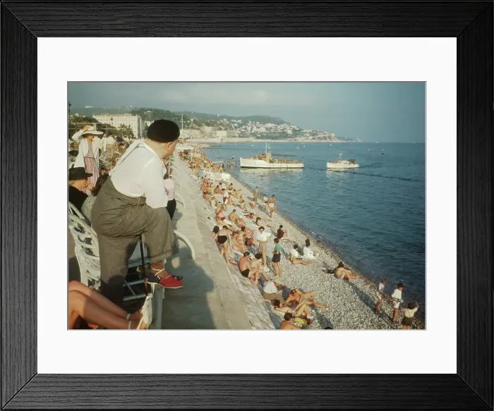 Framed Print : Nice Seafront Framed Print : Nice Seafront