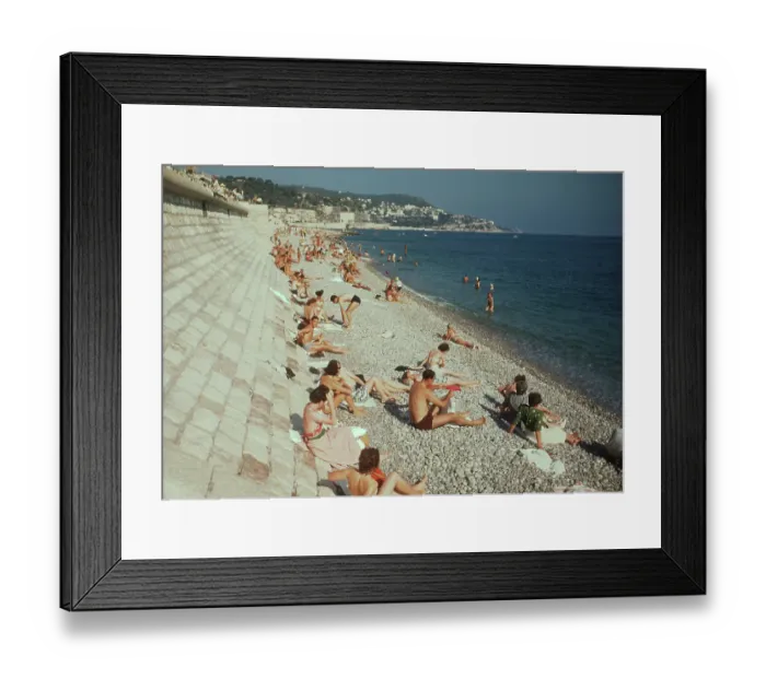 Framed Print : Nice Seafront Framed Print : Nice Seafront