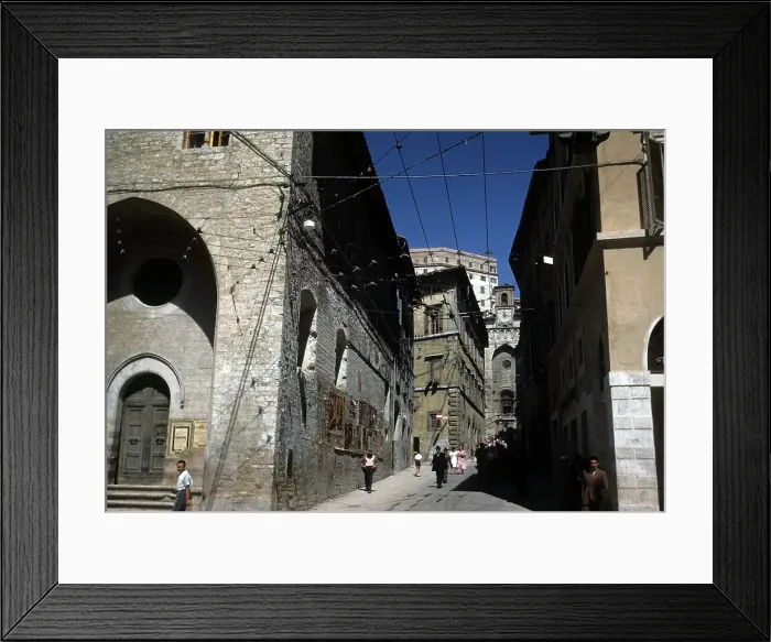 Framed Print : PERUGIA ITALY Framed Print : PERUGIA ITALY