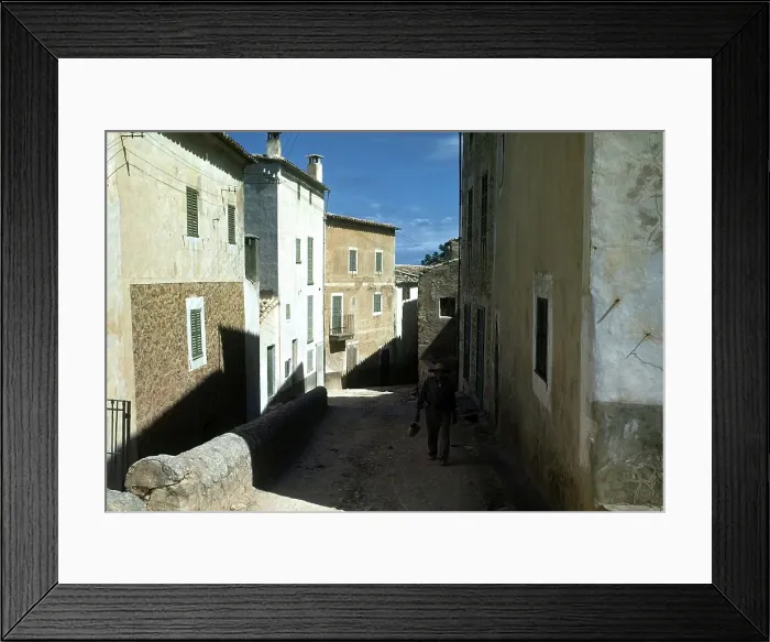 Framed Print : BANYALBUFAR MAJORCA, SPAIN Framed Print : BANYALBUFAR MAJORCA, SPAIN