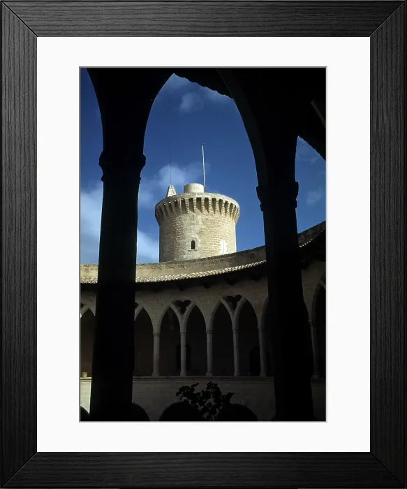 Framed Print : PALMA CASTLE IN MAJORCA SPAIN Framed Print : PALMA CASTLE IN MAJORCA SPAIN